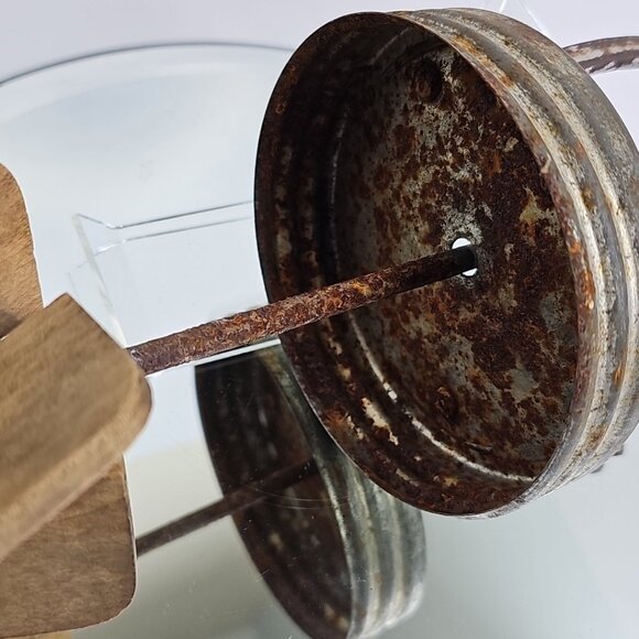 Dazey No. 20 Butter Churn Lid - Vintage No Jar Or Handle, Rusty - Picture 3 of 12